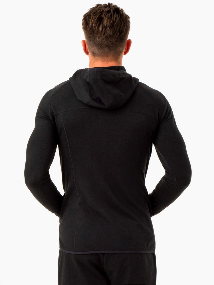 Ryderwear Optimal Pullover Hoodie Černé | MXEY-27380