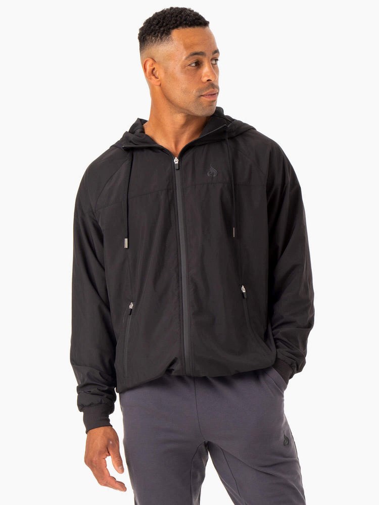 Ryderwear Optimal Windbreaker Jacket Černé | OTGP-01859