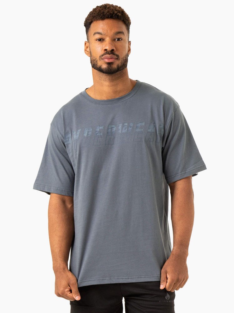 Ryderwear Overdrive Oversized T-Shirt Blankyt | UBNA-45017