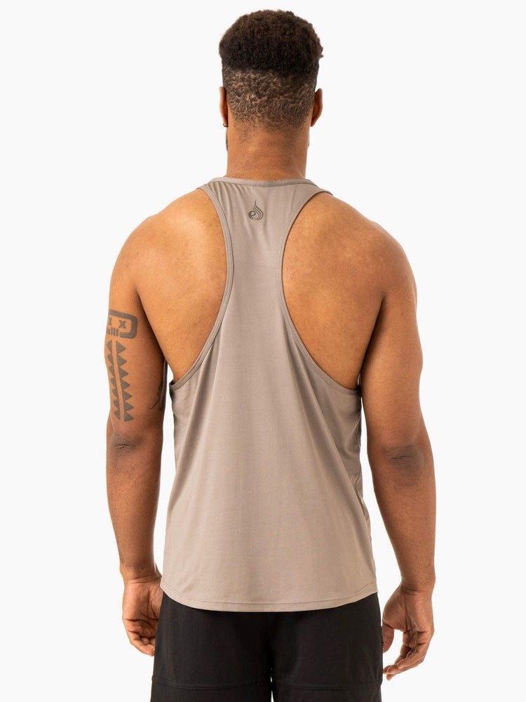 Ryderwear Overdrive Stringer T-Back Mushroom | EYFK-28793