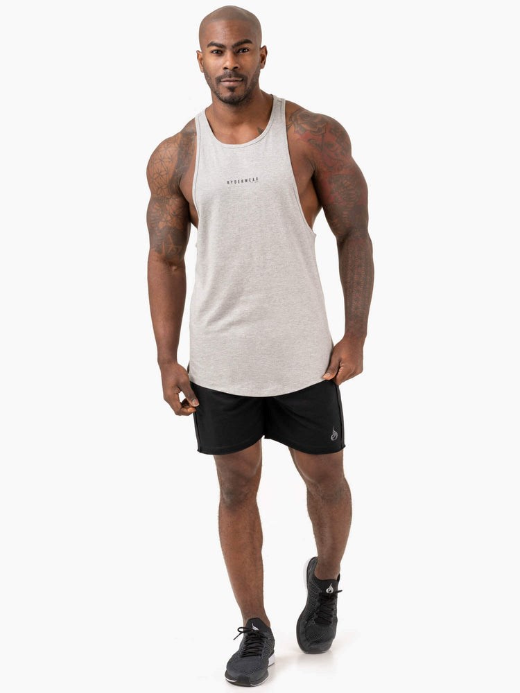 Ryderwear Pursuit Baller Tank Světle Šedé | GCPU-31745