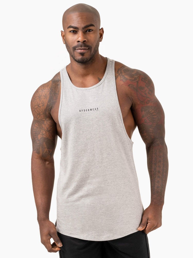 Ryderwear Pursuit Baller Tank Světle Šedé | GCPU-31745