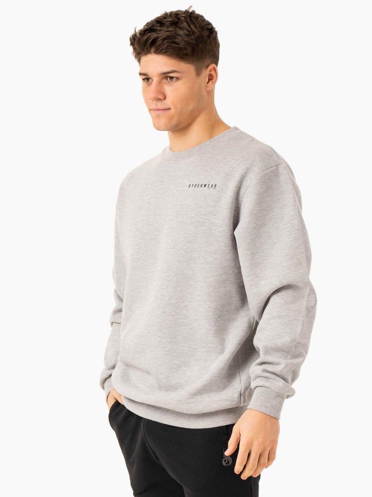 Ryderwear Pursuit Pullover Světle Šedé | JCOP-60517