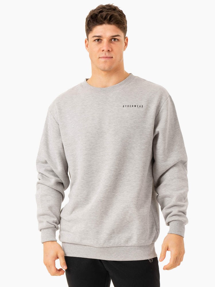 Ryderwear Pursuit Pullover Světle Šedé | JCOP-60517