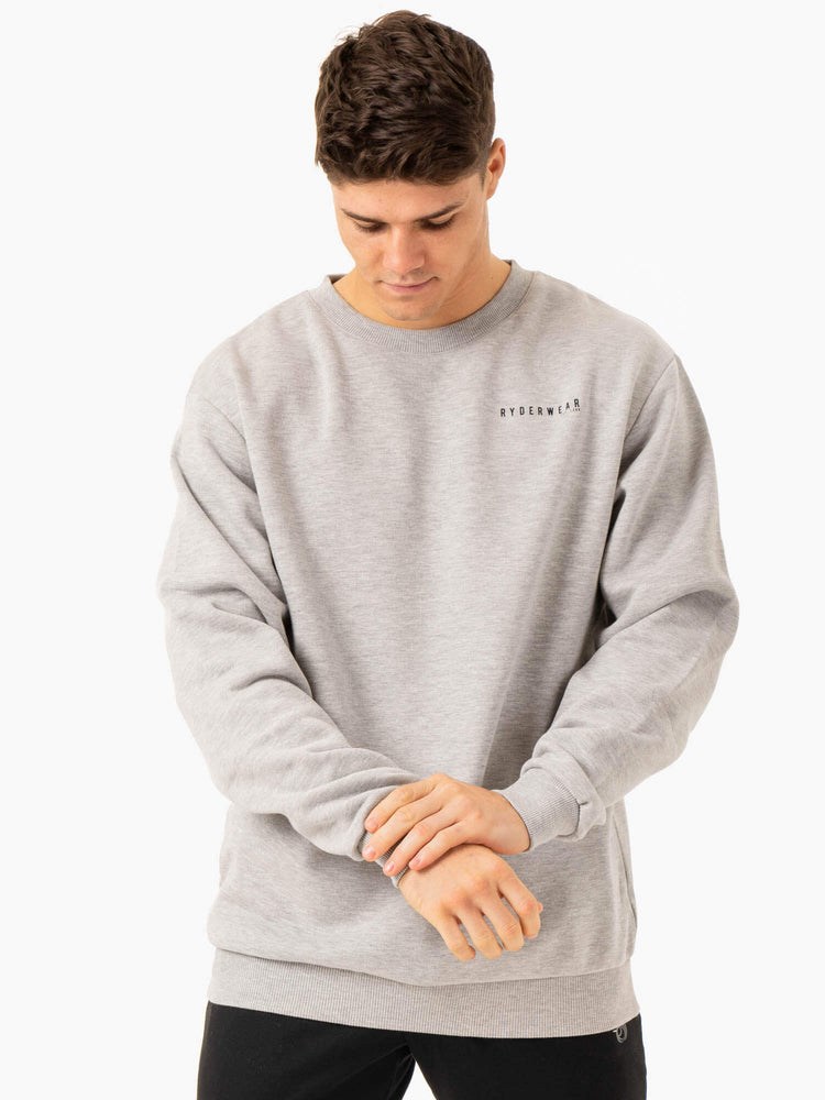 Ryderwear Pursuit Pullover Světle Šedé | JCOP-60517