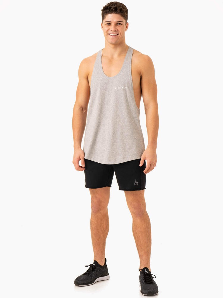 Ryderwear Pursuit Stringer T-Back Světle Šedé | ULNB-08479