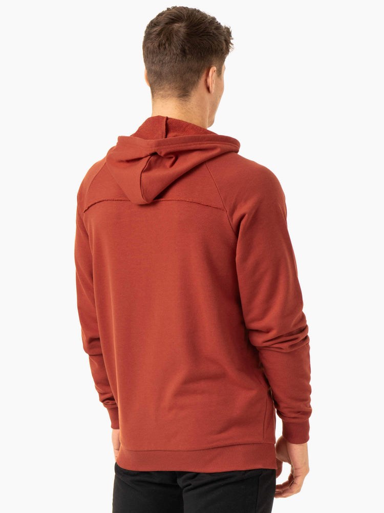 Ryderwear Pursuit Zip Up Hoodie Červené | QOXV-01795