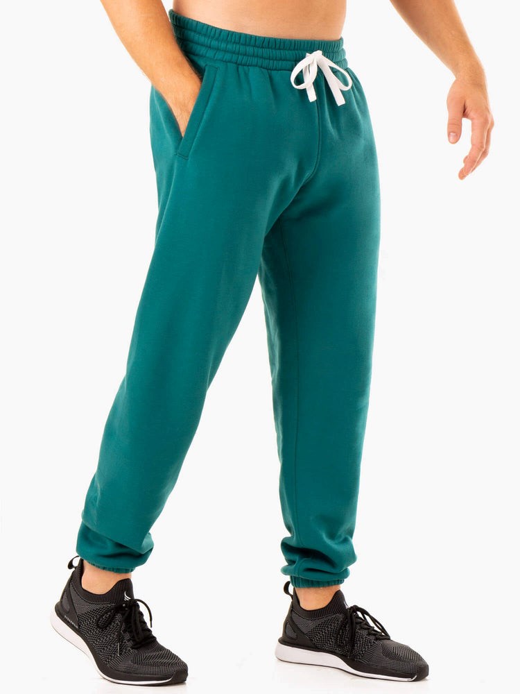 Ryderwear Recharge Relaxed Track Pant Teal | LHEN-96718