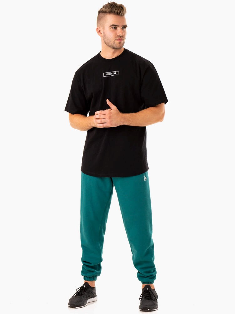 Ryderwear Recharge Relaxed Track Pant Teal | LHEN-96718