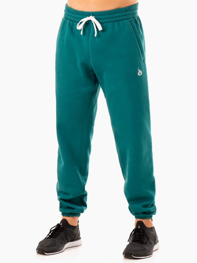 Ryderwear Recharge Relaxed Track Pant Teal | LHEN-96718