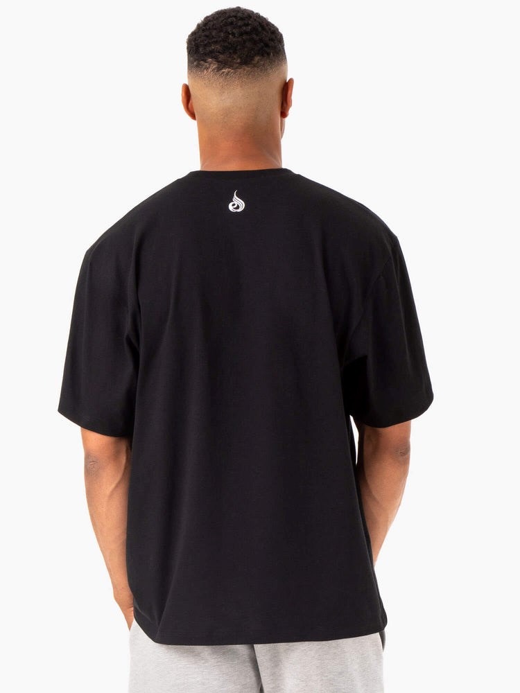 Ryderwear Recharge T-Shirt Černé | OANU-52316