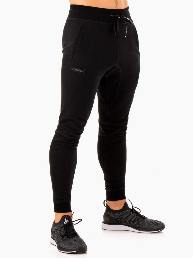 Ryderwear Recharge Tapered Track Pant Černé | MTOW-93147