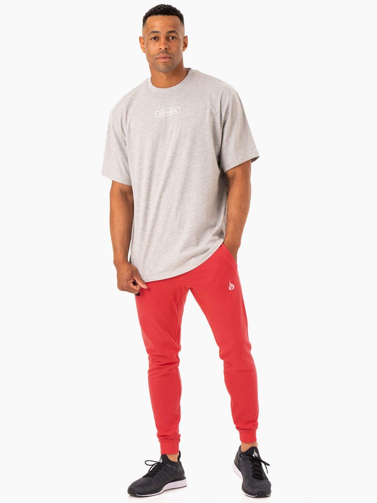 Ryderwear Recharge Tapered Track Pant Červené | VHNY-42780