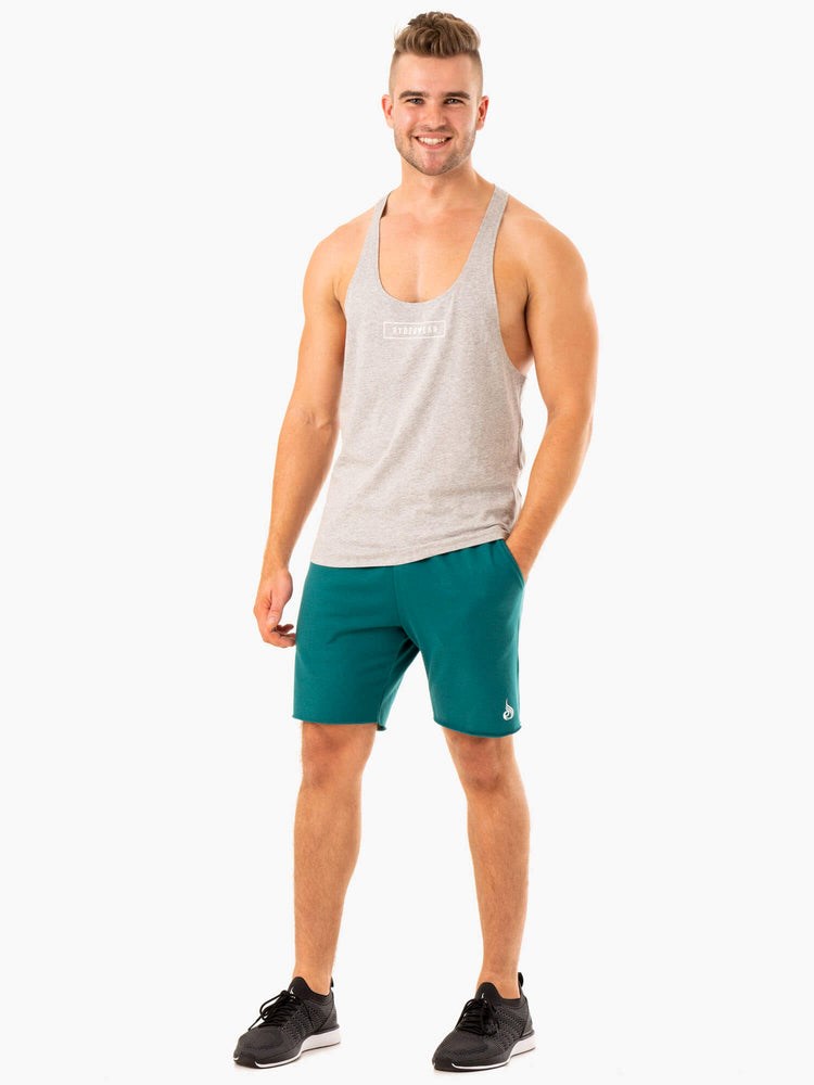 Ryderwear Recharge Track Gym Krátké Teal | PLZQ-06572