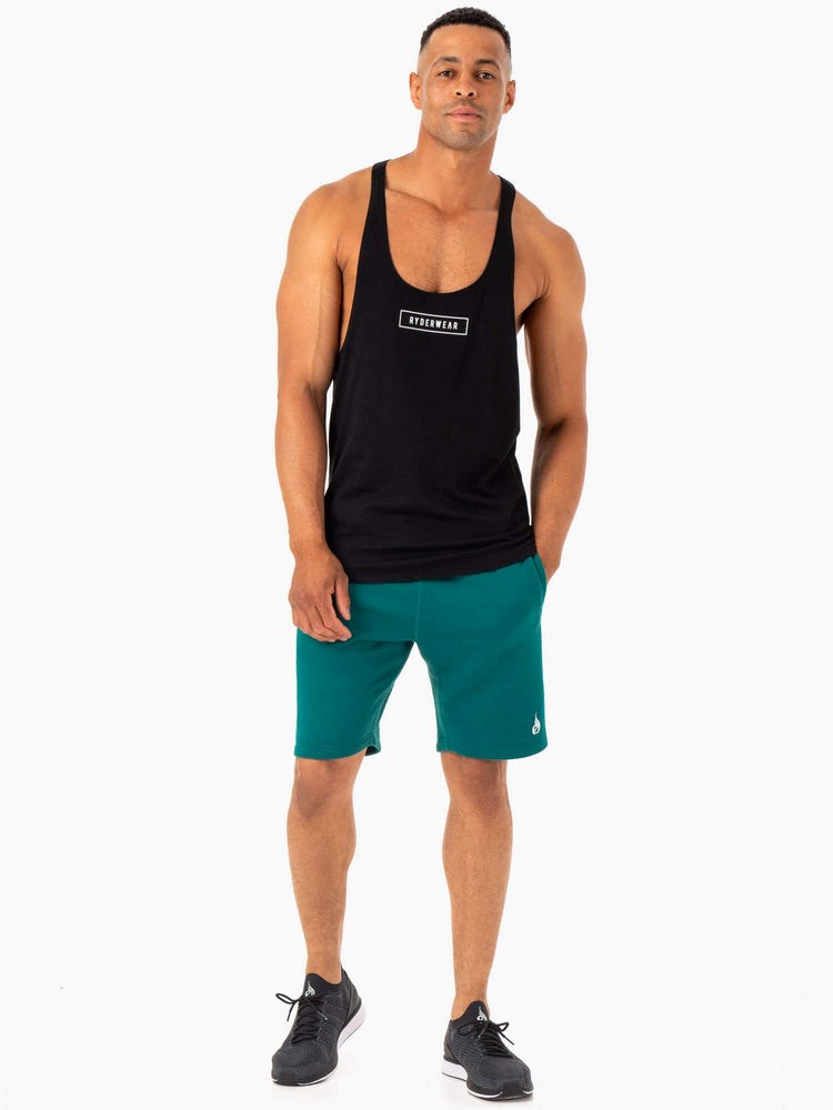 Ryderwear Recharge Track Krátké Teal | KXMN-73856