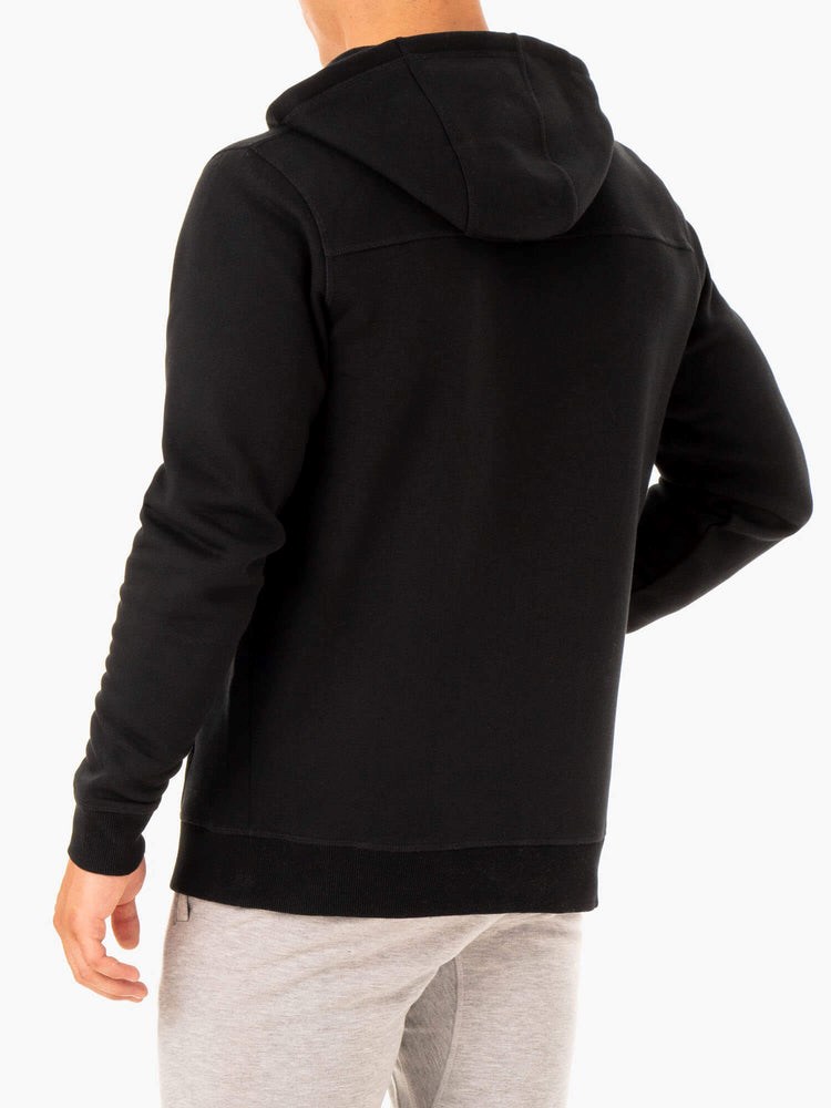 Ryderwear Recharge Zip Up Hoodie Černé | GVJF-09732