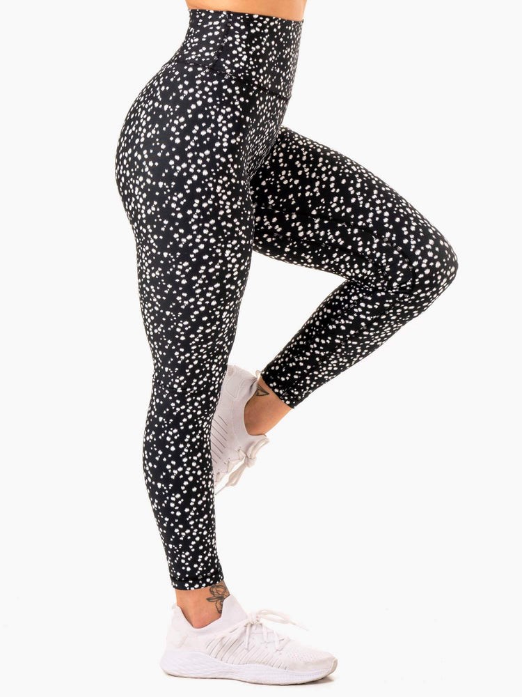 Ryderwear Reform High Waisted Leggings Černé | BQHS-17690