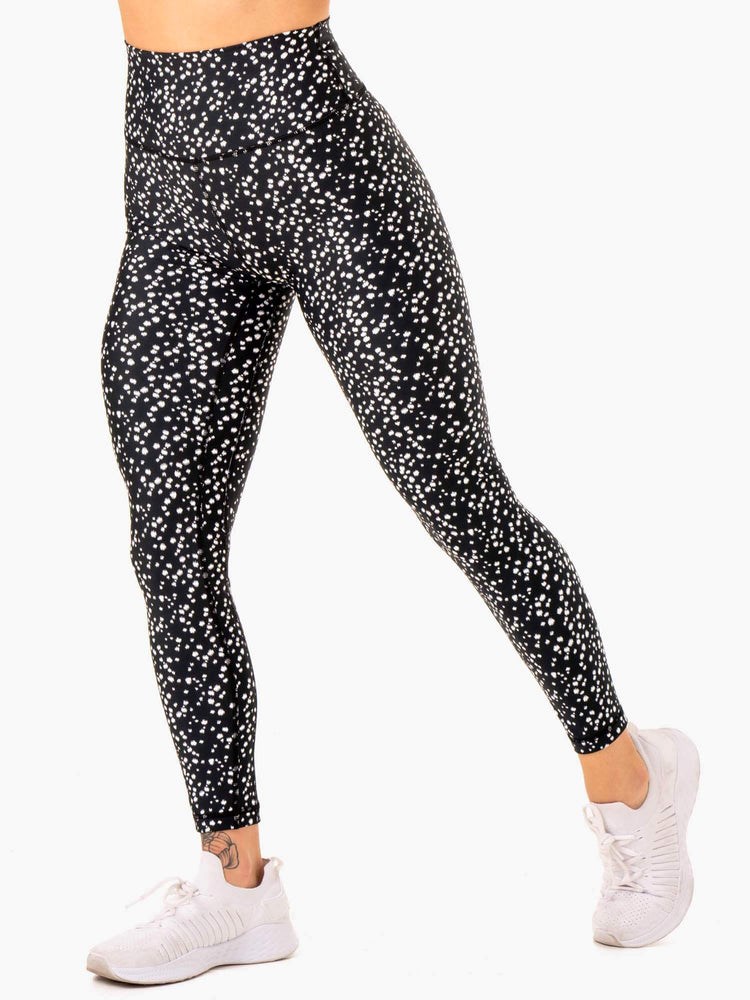 Ryderwear Reform High Waisted Leggings Černé | BQHS-17690