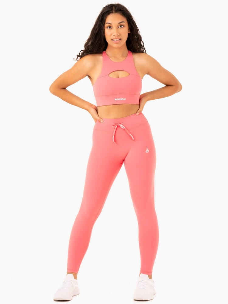 Ryderwear Replay High Waisted Leggings Koralove | FWOH-90486