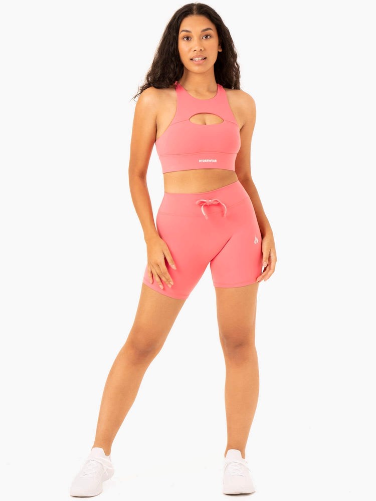 Ryderwear Replay High Waisted Shorts Koralove | GSND-96840