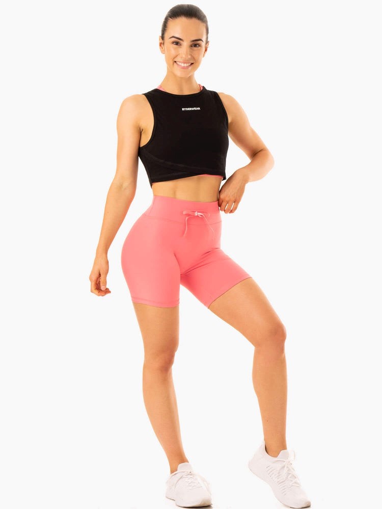 Ryderwear Replay High Waisted Shorts Koralove | GSND-96840