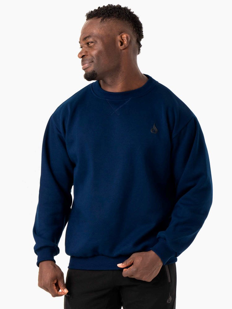 Ryderwear Reset Fleece Crew Neck Blankyt | EXLQ-50917