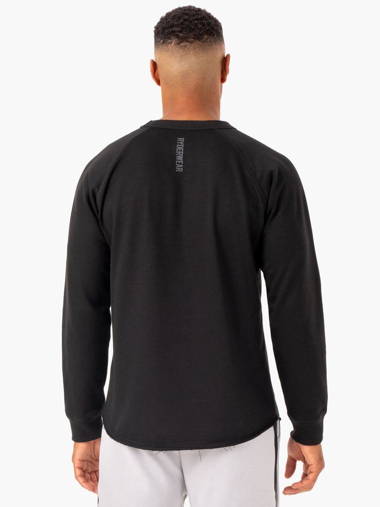 Ryderwear Restore Crew Neck Černé | XLIG-90643