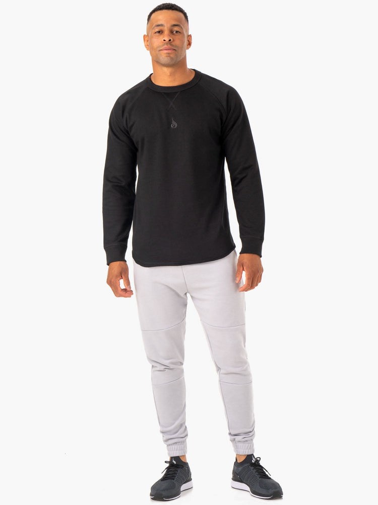 Ryderwear Restore Crew Neck Černé | XLIG-90643