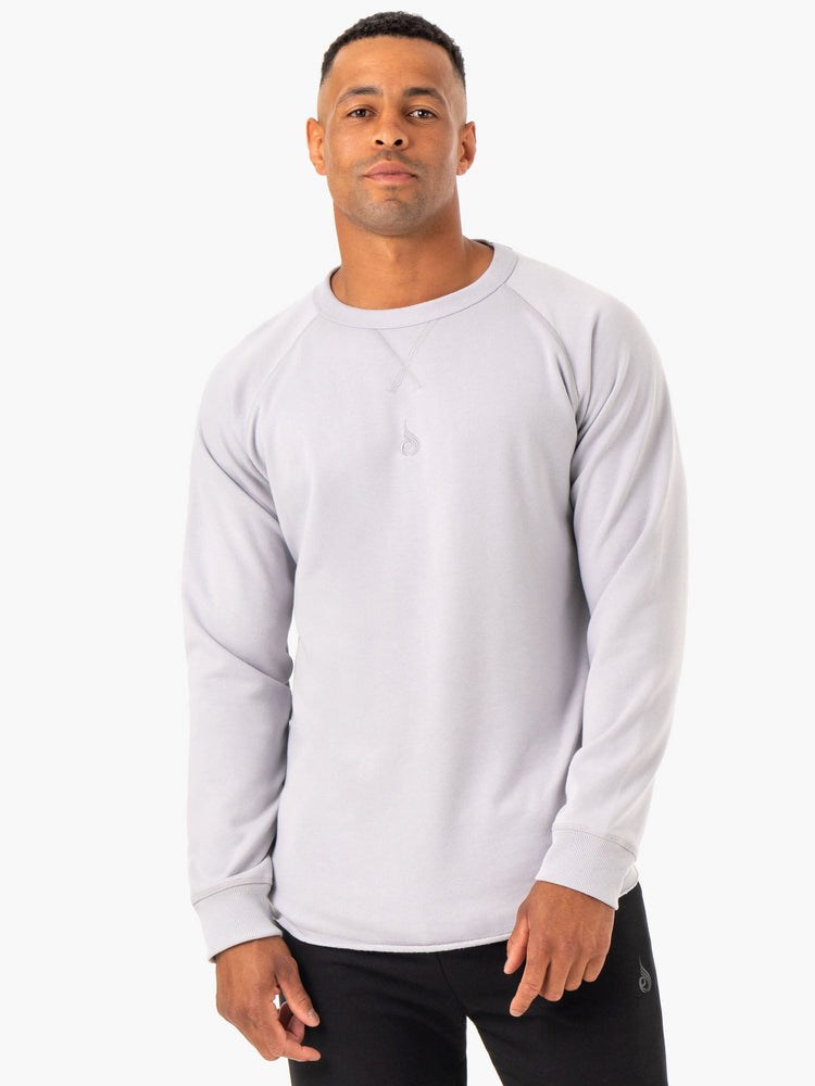 Ryderwear Restore Crew Neck Šedé | AHBQ-18065