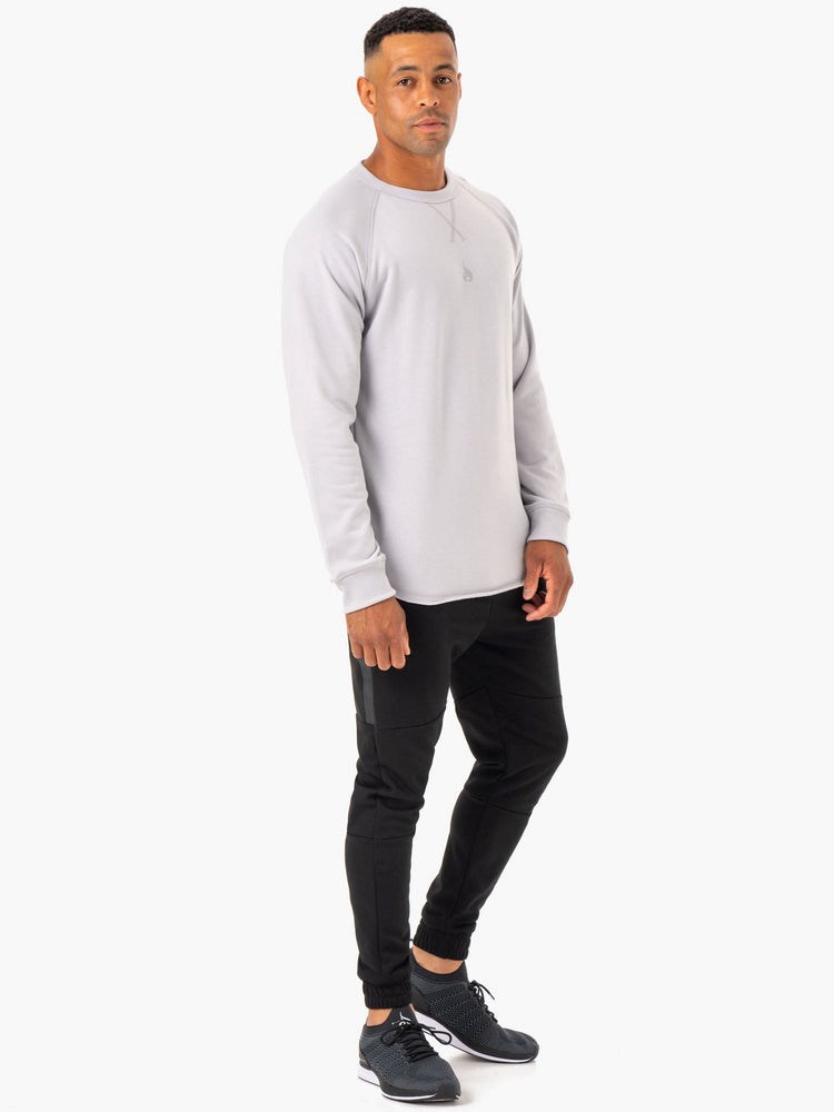 Ryderwear Restore Crew Neck Šedé | AHBQ-18065