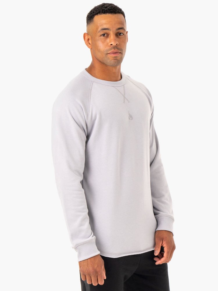 Ryderwear Restore Crew Neck Šedé | AHBQ-18065