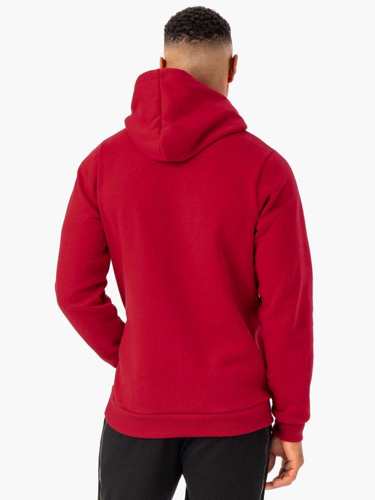 Ryderwear Restore Pullover Hoodie Vínové | NPSU-42807