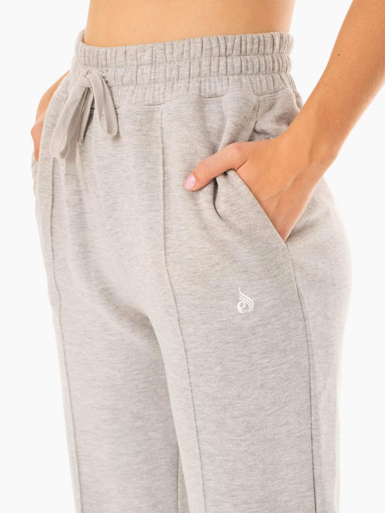 Ryderwear Revival High Waisted Track Pant Šedé | WCNZ-83194