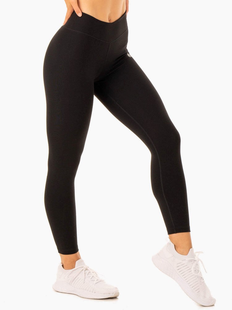 Ryderwear Revival Scrunch Bum Leggings Černé | SCYO-45961