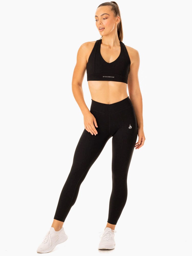 Ryderwear Revival Scrunch Bum Leggings Černé | SCYO-45961