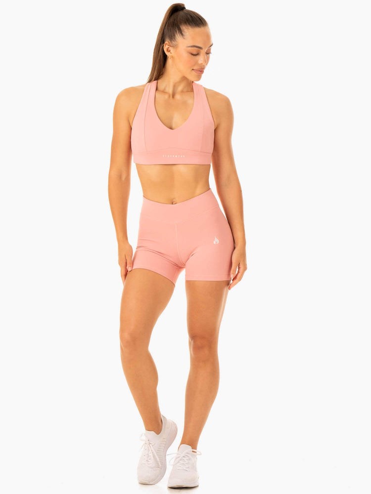 Ryderwear Revival Scrunch Bum Shorts Růžové | DRAS-95362