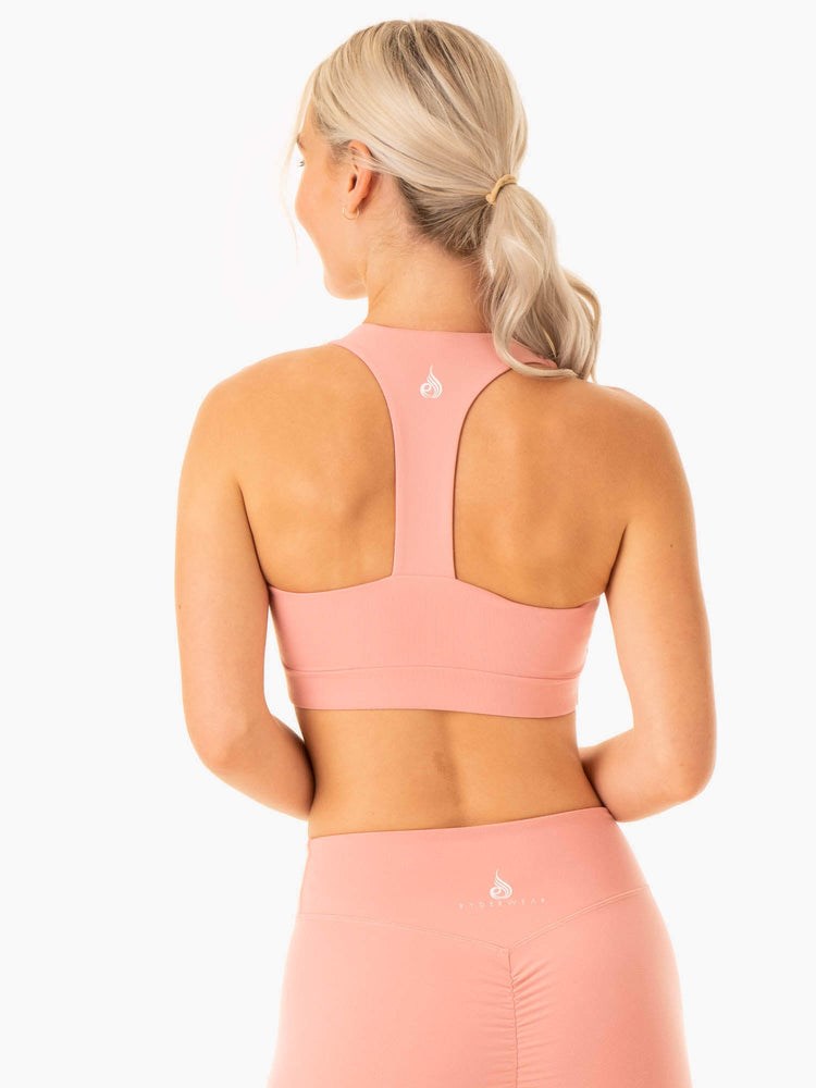 Ryderwear Revival Sports Bra Růžové | LZKA-13486