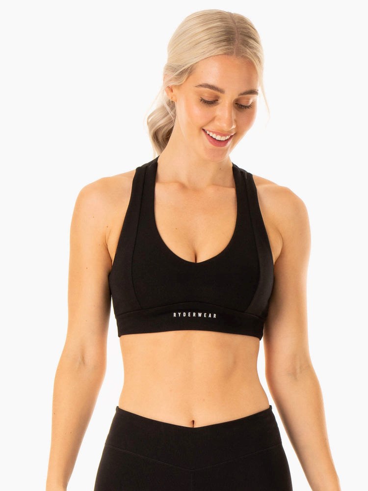 Ryderwear Revival Sports Bra Černé | XTCV-28439