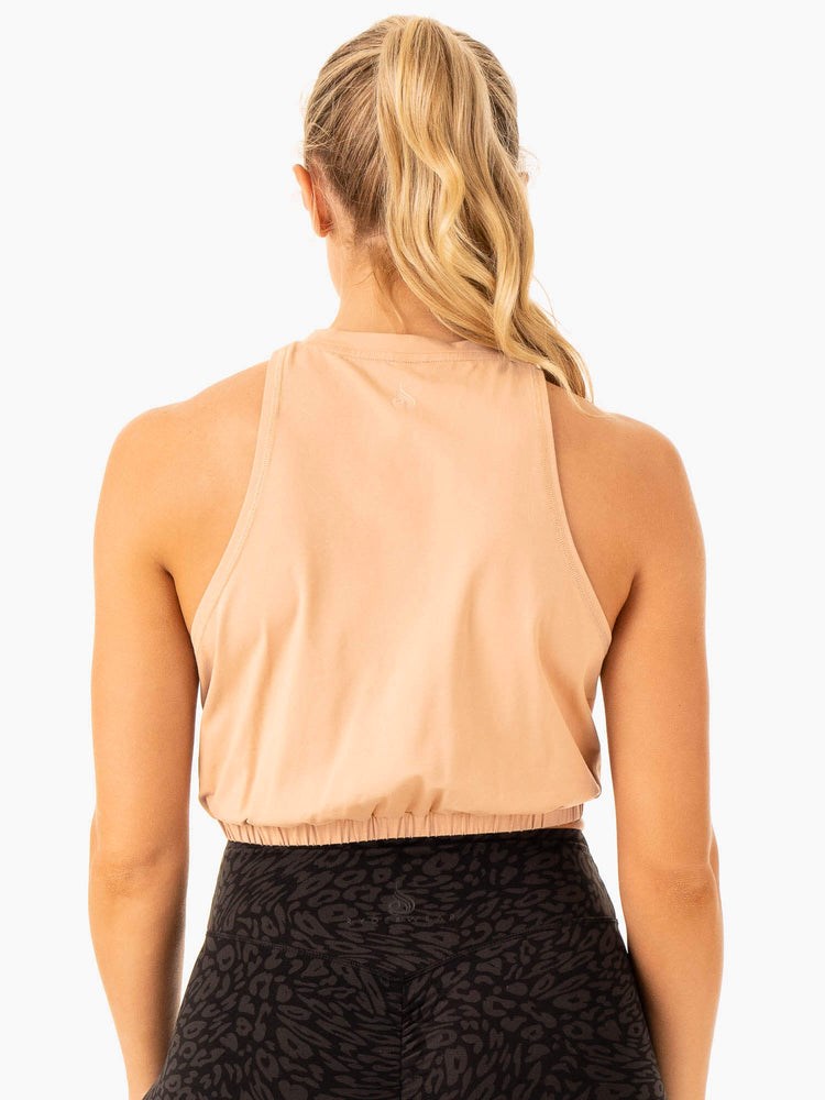 Ryderwear Rotation Tank Sandstone | TQSO-37124