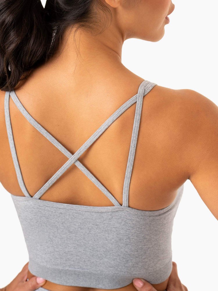 Ryderwear Sculpt Seamless Tank Šedé | EQPR-01643