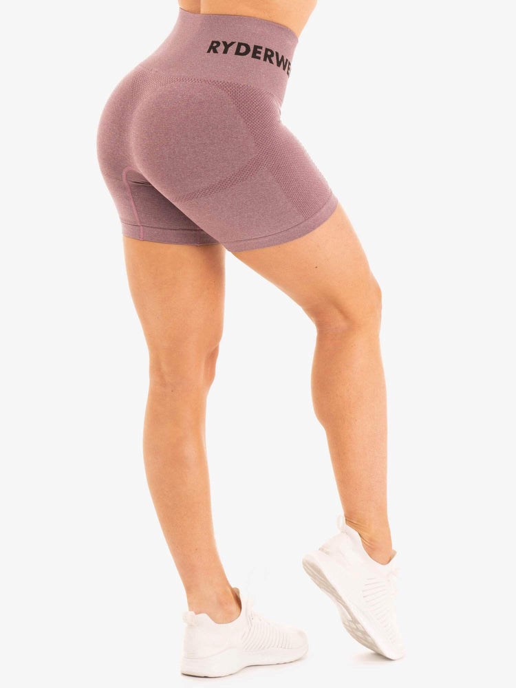 Ryderwear Seamless Staples Shorts Fialové | GBPM-89403