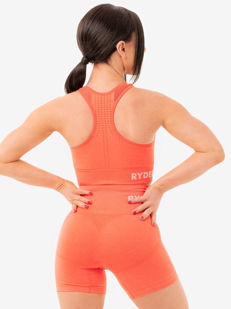 Ryderwear Seamless Staples Sports Bra Oranžové | JACW-10346