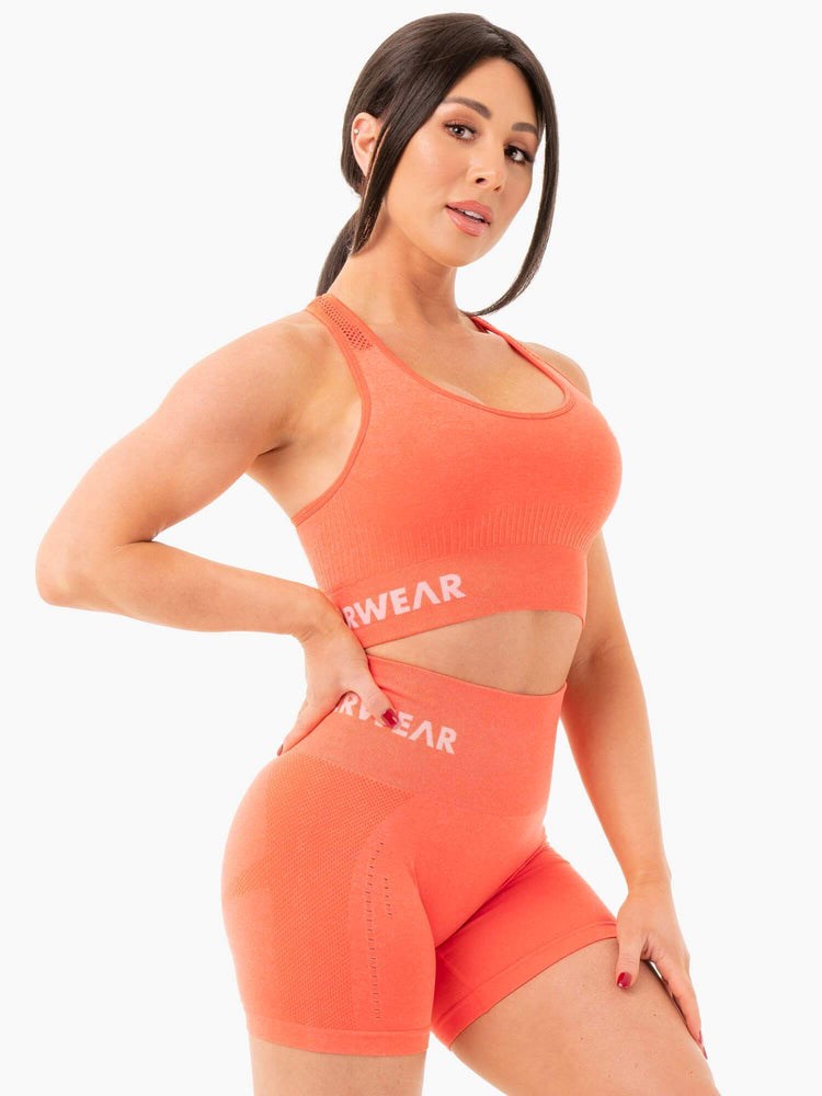 Ryderwear Seamless Staples Sports Bra Oranžové | JACW-10346