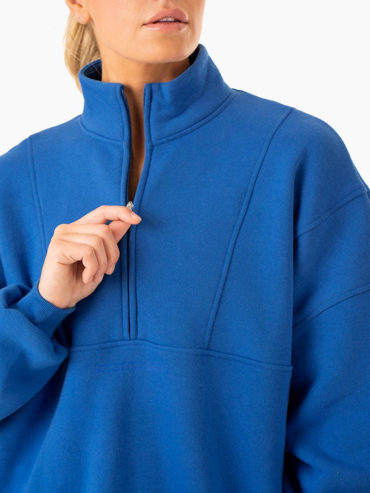 Ryderwear Sideline Half Zip Jumper Blankyt | FWVD-78921