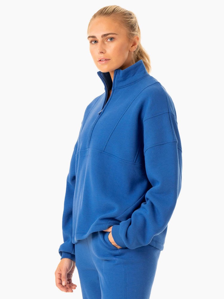 Ryderwear Sideline Half Zip Jumper Blankyt | FWVD-78921