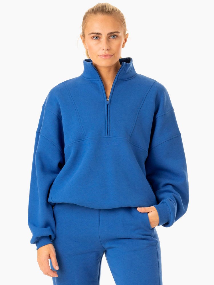 Ryderwear Sideline Half Zip Jumper Blankyt | FWVD-78921