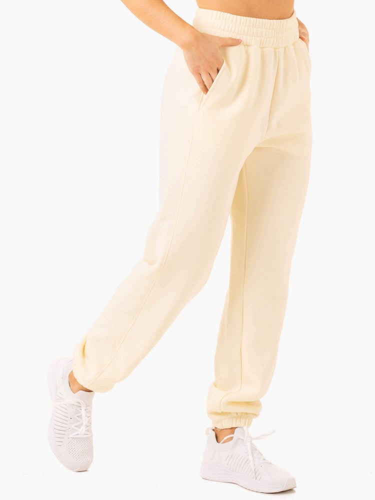 Ryderwear Sideline Track Pants Butter | EDRJ-80467