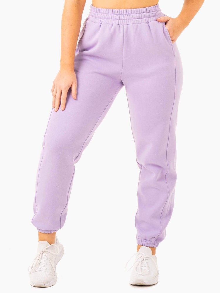 Ryderwear Sideline Track Pants Lilac | QPLX-32890