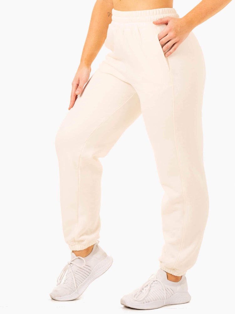 Ryderwear Sideline Track Pants Vanilla | DXFV-87206