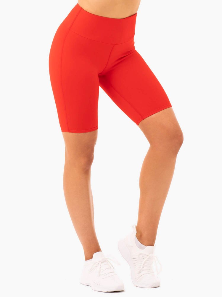 Ryderwear Staples Bike Shorts Červené | CHFE-42186